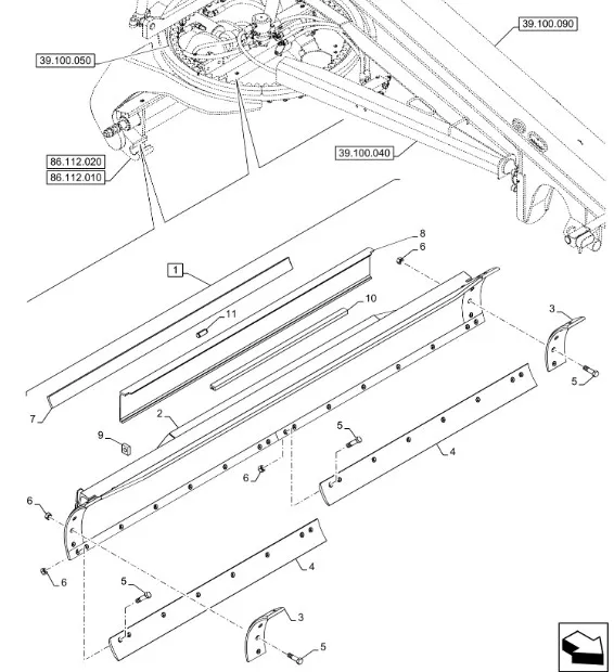 4553529 - Лопасть